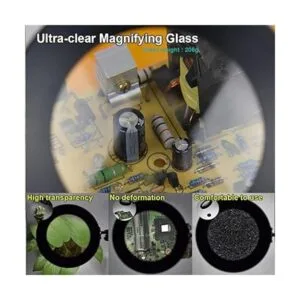 5 lupas con luz 3 luces LED ajustables 10 luces LED de_6