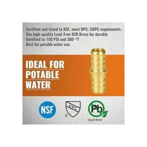 SunGATOR 12 unidades PEX 12 pulgadas de acoplamiento