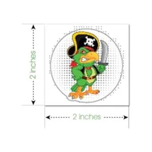 ArtCreativity Tatuajes temporales piratas para niños_3