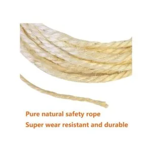 Tfwadmx Cuerda de sisal natural para rascar el árbol de_2