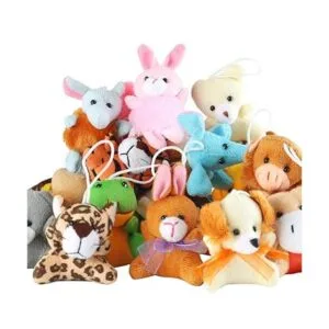 Paquete de 32 mini juguetes de peluche de animales para_6