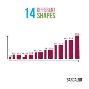 Barcaloo Juego de ladrillos de construcción de 1000_3