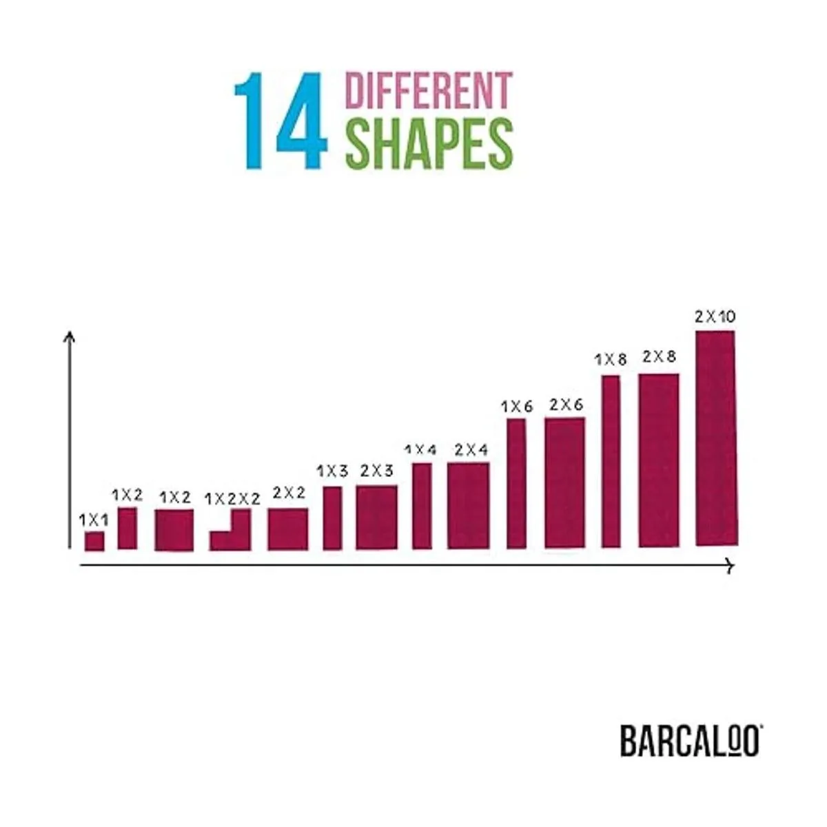 Barcaloo Juego de ladrillos de construcción de 1000_3