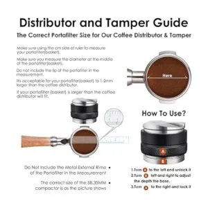 MATOW Distribuidor de café y manipulación el nivelador_5