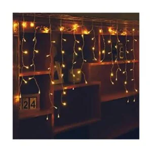 Orangie Luces LED de carámbano 96 luces LED de 9.8 pies_1