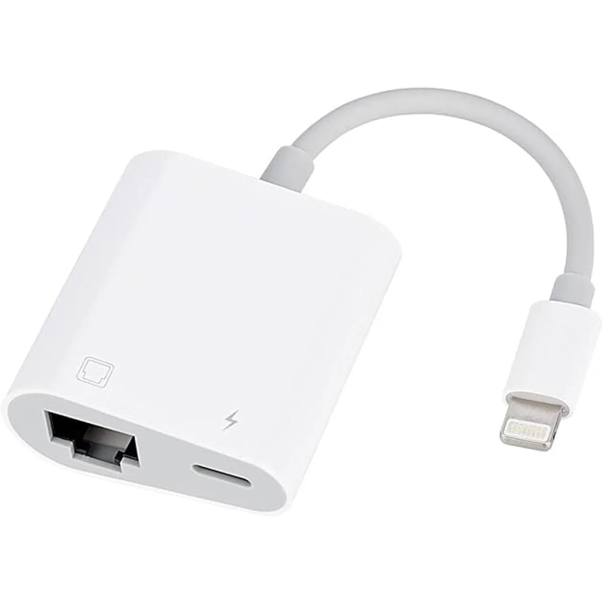 Adaptador Ethernet RJ45 para lPhone compatible con Apple_1