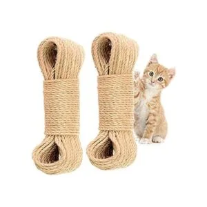 Tfwadmx Cuerda de sisal natural para rascar el árbol de_1
