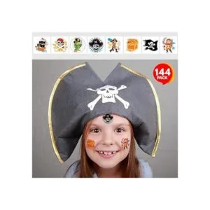 ArtCreativity Tatuajes temporales piratas para niños_4