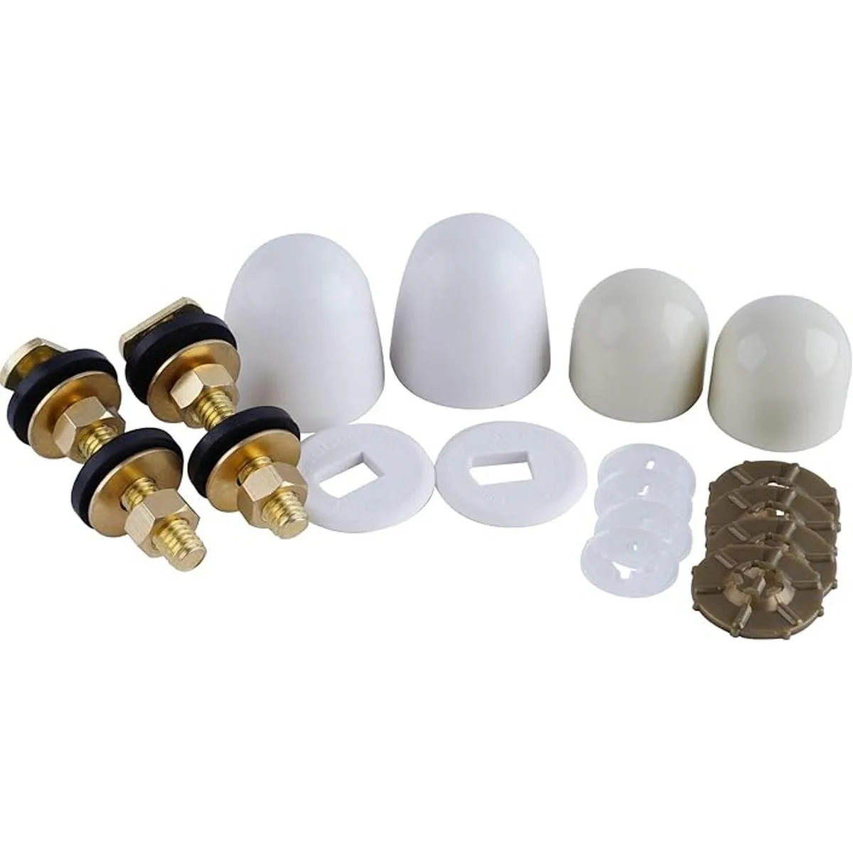 Juego de pernos y tapas para el suelo del inodoro_1