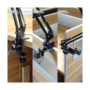 5 lupas con luz 3 luces LED ajustables 10 luces LED de_5