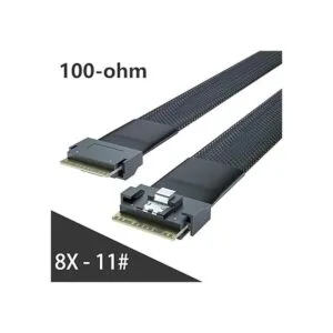 Cable interno SlimSAS SFF8654 a SFF8654 de 24 G Straight_2