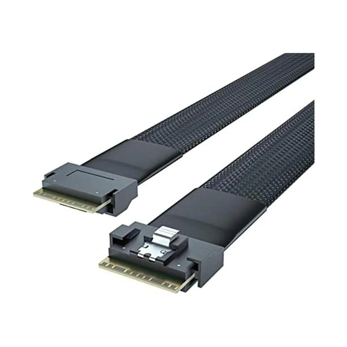Cable interno SlimSAS SFF8654 a SFF8654 de 24 G Straight_1