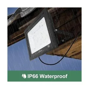 GLORIOUSLITE Paquete de 2 reflectores LED para exteriores