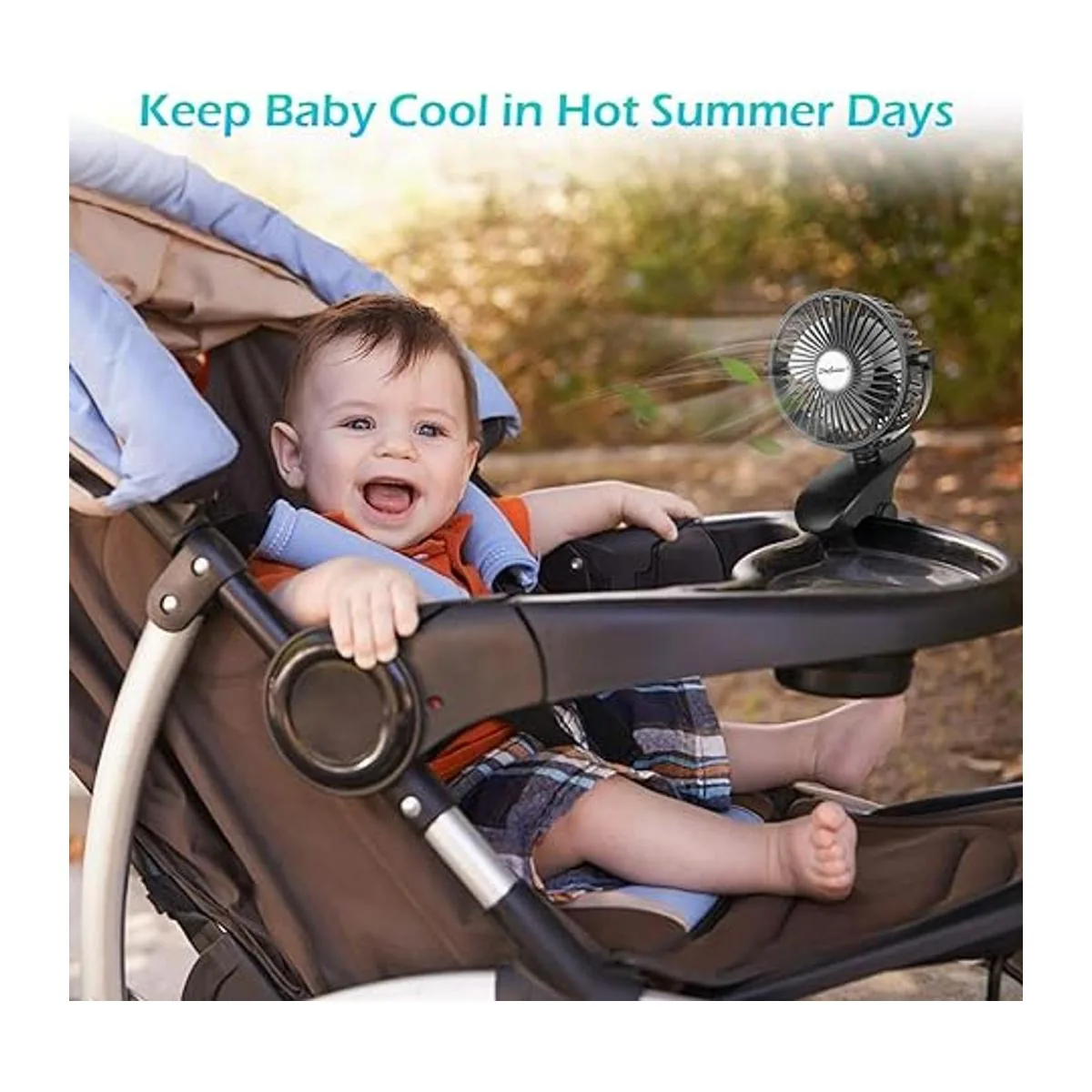 SkyGenius Ventilador de cochecito con pilas mini_6