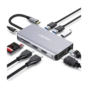 Lasuney Concentrador USB tipo C de triple pantalla con 2_1