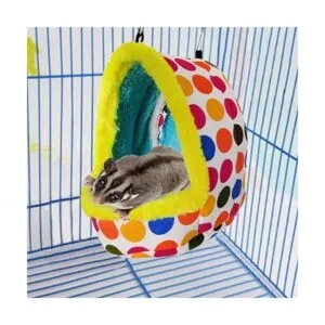 Litewoo Hamaca para cama de pájaro loro para invierno_4