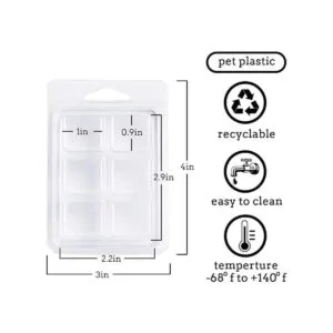 Moldes de cera para derretir paquete de 100 moldes de cera