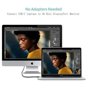 Cable USB C a Mini DisplayPort compatible con MacBook Pro_3