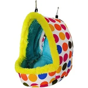 Litewoo Hamaca para cama de pájaro loro para invierno_1