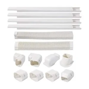 TAKTOPEAK Kit de cubierta decorativa de PVC de 3 pulgadas_1