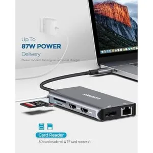 Lasuney Concentrador USB tipo C de triple pantalla con 2_6