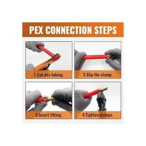 SunGATOR 12 unidades PEX 12 pulgadas de acoplamiento