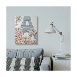 Stupell Industries Paris Flowers Lienzo decorativo para_2