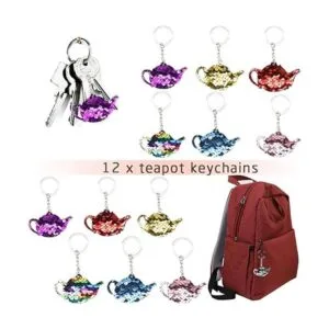 Juego de 84 piezas de recuerdos de fiesta de té pinzas_4