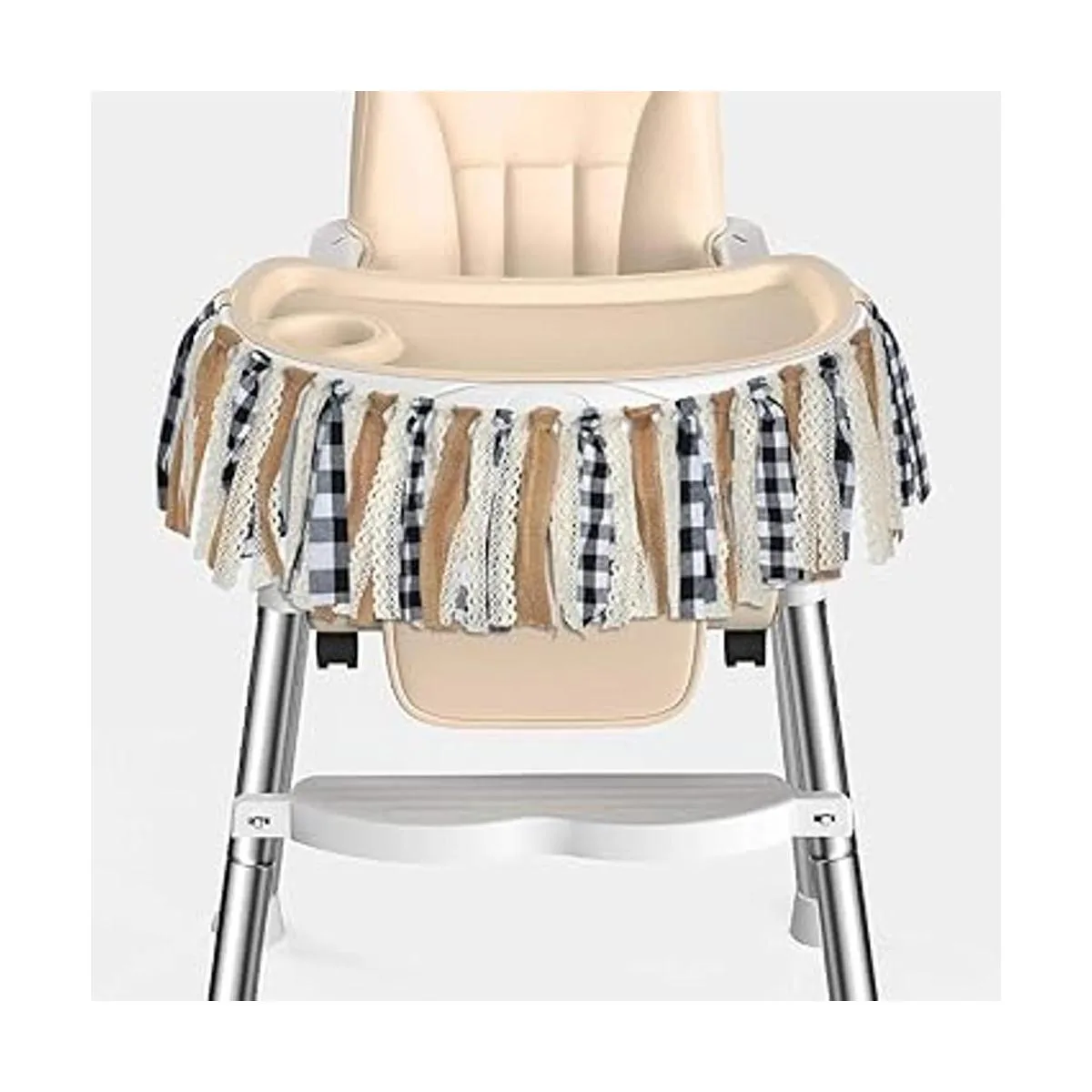 Rainlemon Bandera de cuadros de Buffalo a cuadros blanco y_5