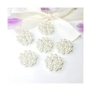 24 broches de cuentas planas de cristal con diamantes de_2