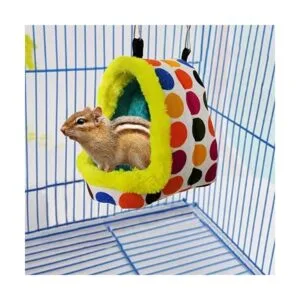 Litewoo Hamaca para cama de pájaro loro para invierno_5