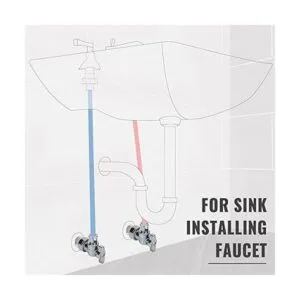 SUNGATOR Paquete de 12 válvulas de parada de ángulo 12_5