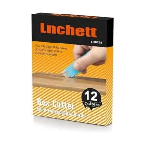 Lnchett Cortador de caja paquete de 12 mini cortadores de