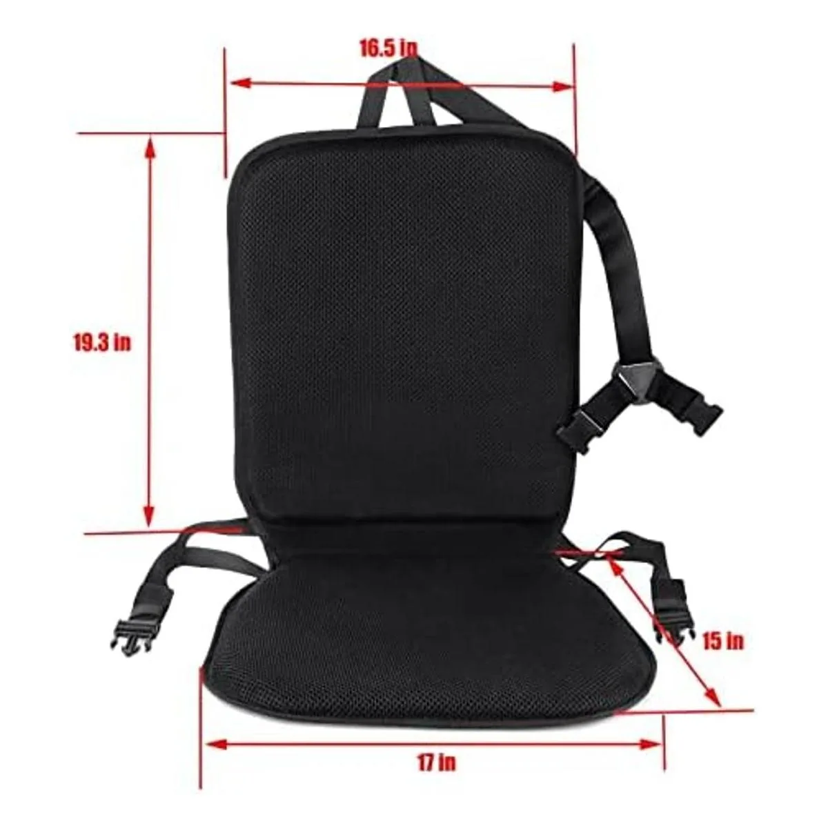 FOMI Cojín ortopédico para asiento y respaldo de gel de_3