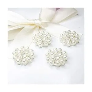 24 broches de cuentas planas de cristal con diamantes de_3