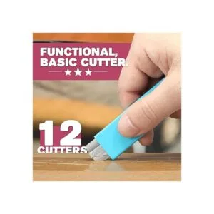 Lnchett Cortador de caja paquete de 12 mini cortadores de