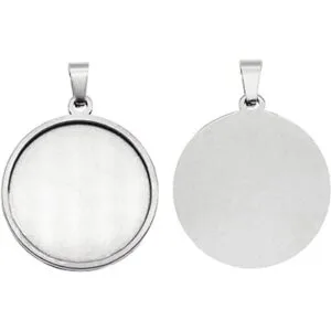 10 juegos de colgante de bandeja de bisel de acero_4