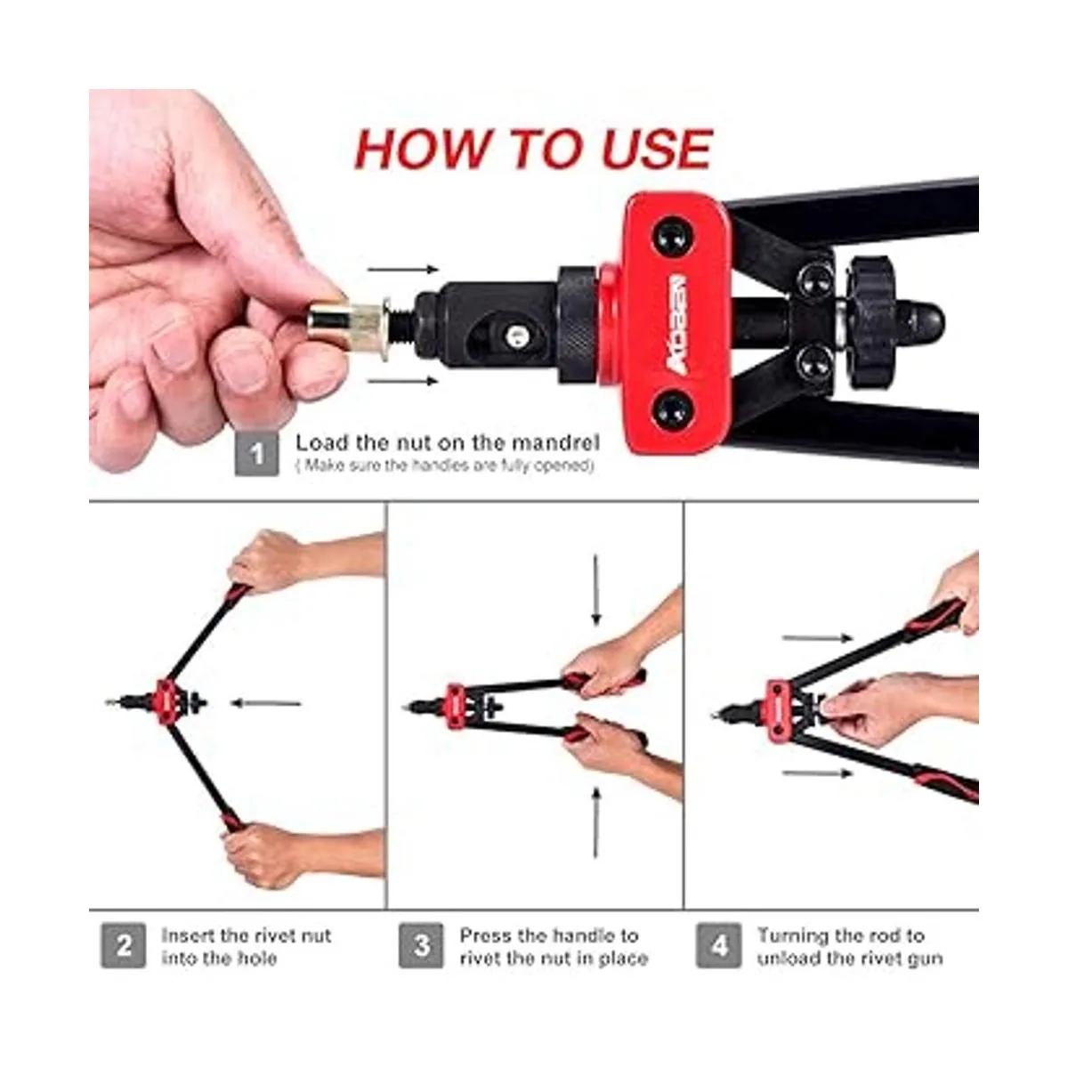 AOBEN Herramienta de tuerca de remache profesional de_2