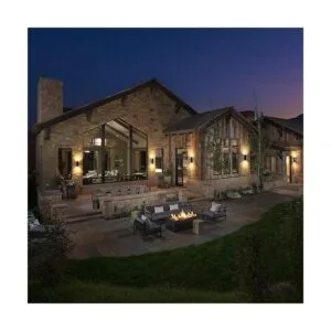 Lámpara exterior impermeable luces de aluminio para_4