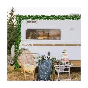 CQURE Paquete de 24 guirnaldas de hiedra artificial de 168_3