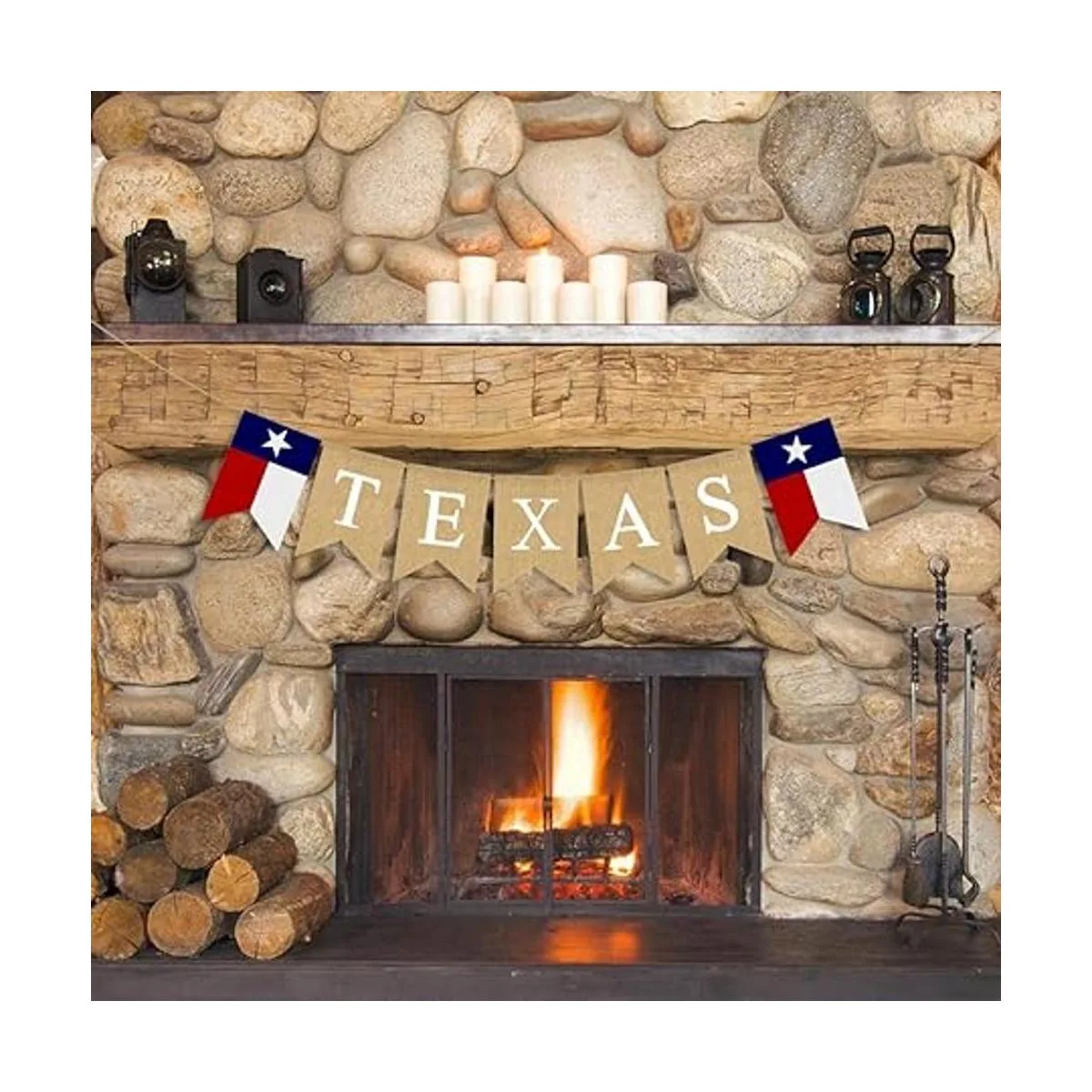 Bandera de la bandera del estado de la estrella solitaria_3