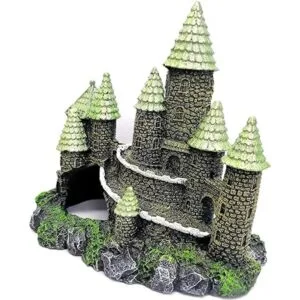 M2cbridge Decoración de acuario para castillo de pecera