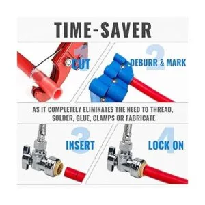 SUNGATOR Paquete de 12 válvulas de parada de ángulo 12_6