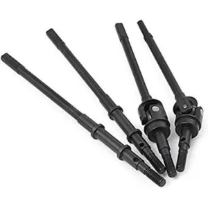 QueT Juego de 10 piezas de 4 ruedas de acero para eje_1