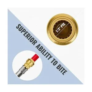 SUNGATOR Paquete de 6 adaptadores macho de 12 pulgadas_4