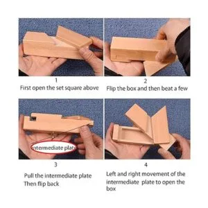 AHYUAN Juego de rompecabezas de madera con apertura_3