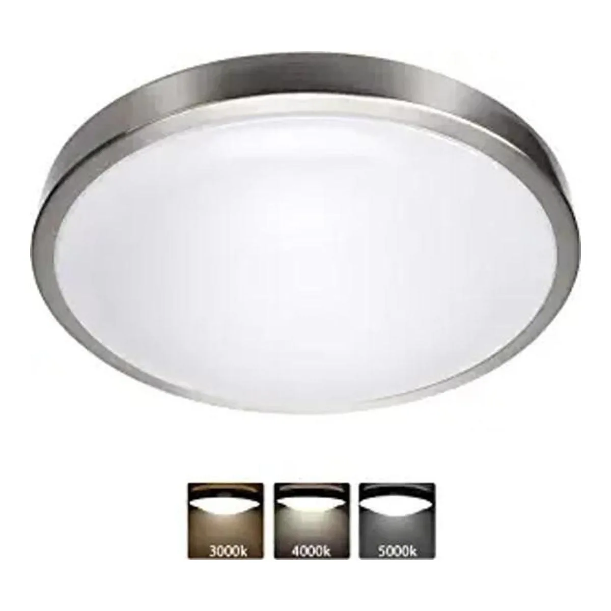 JACKYLED Lámpara de techo LED de 3 colores con