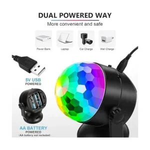 Paquete de 4 luces de fiesta activadas por sonido con_2