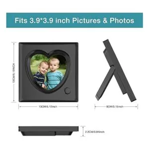 Marco de fotos personalizable con voz 20S marco de fotos