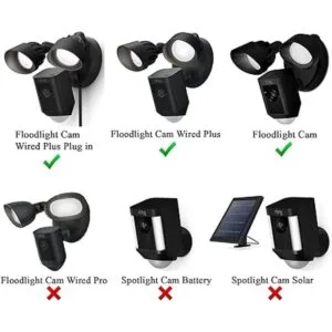 Funda de silicona para cámara Ring Floodlight Cubierta_5